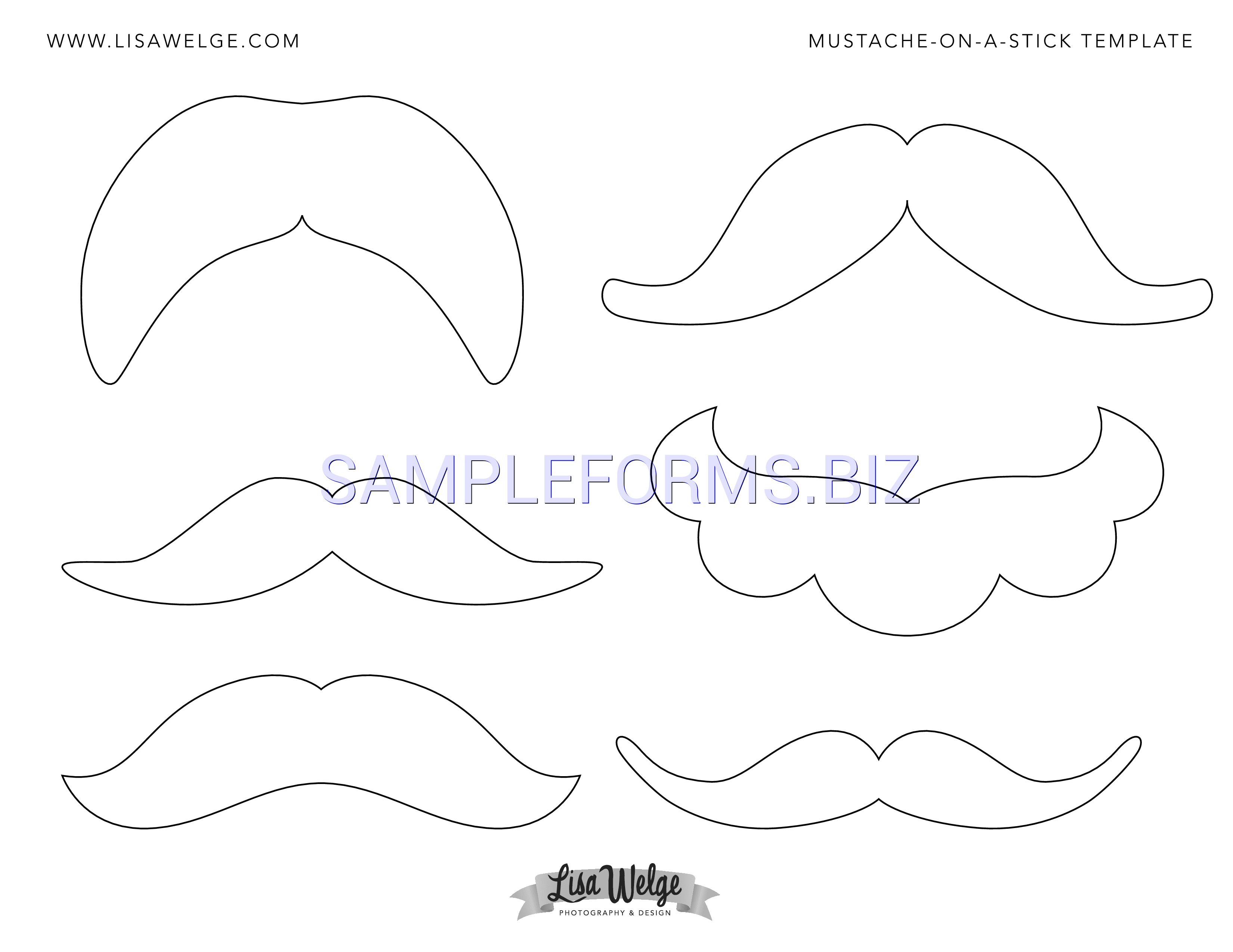 Preview free downloadable Mustache Template 2 in PDF (page 1)